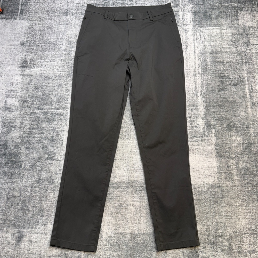 Birddogs Pants Mens 32x30 Gray Performance Brief Lined Boomstick Golf Commuter